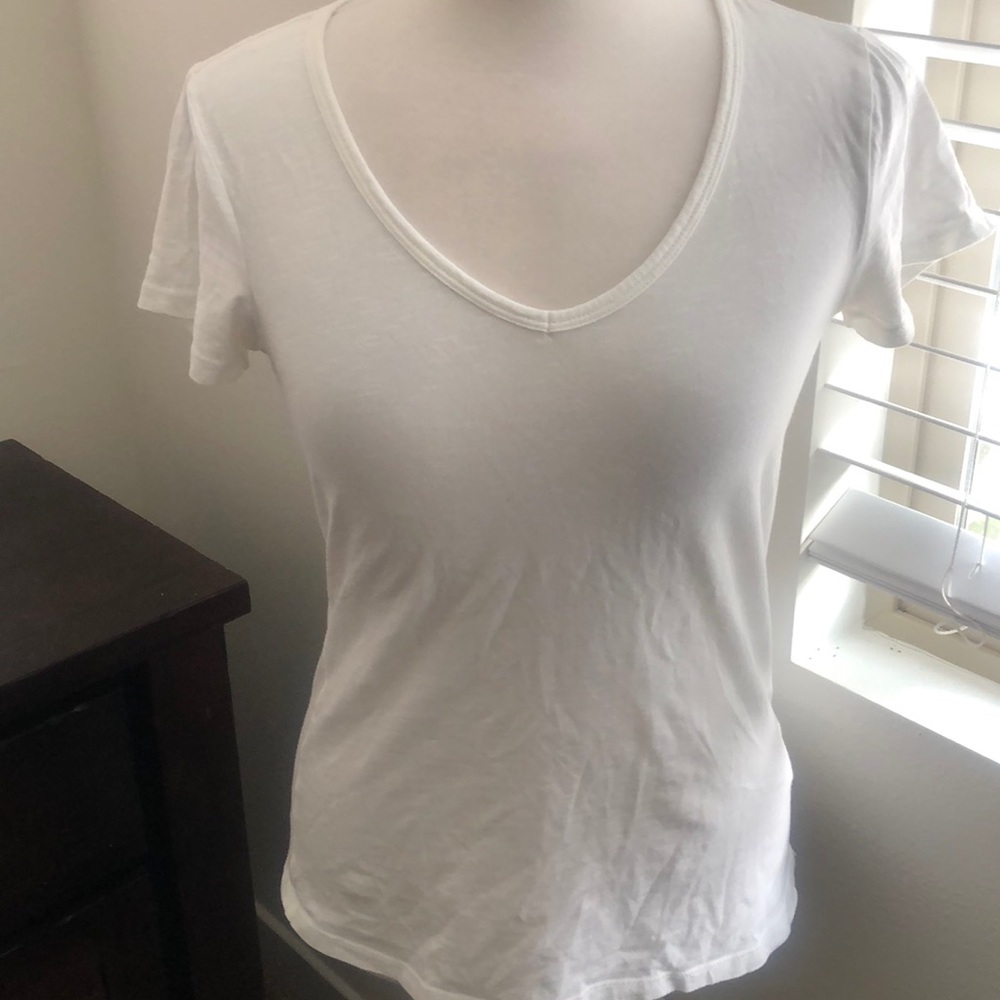 Title Nine Toad &Co Basic White Tee - image 1